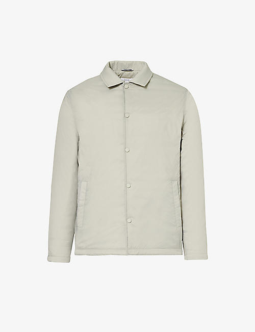 ARNE: Collared padded shell coach jacket