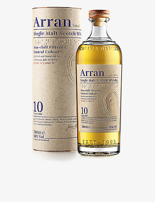 ARRAN: Arran 10-year-old single malt scotch whisky