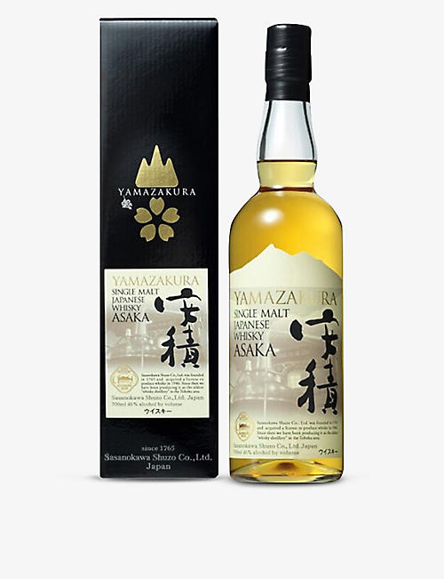 ASAKA: Asaka Yamazakura single malt Japanese whisky 700ml