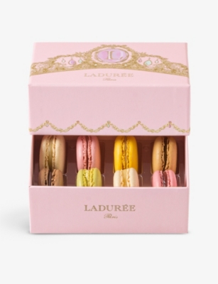 LADUREE: Tiara macarons gift box of eight