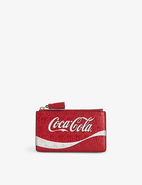 ANYA HINDMARCH: Coca Cola leather cardholder
