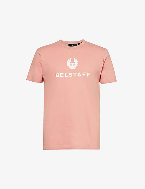 BELSTAFF: Signature brand-motif cotton-jersey T-shirt
