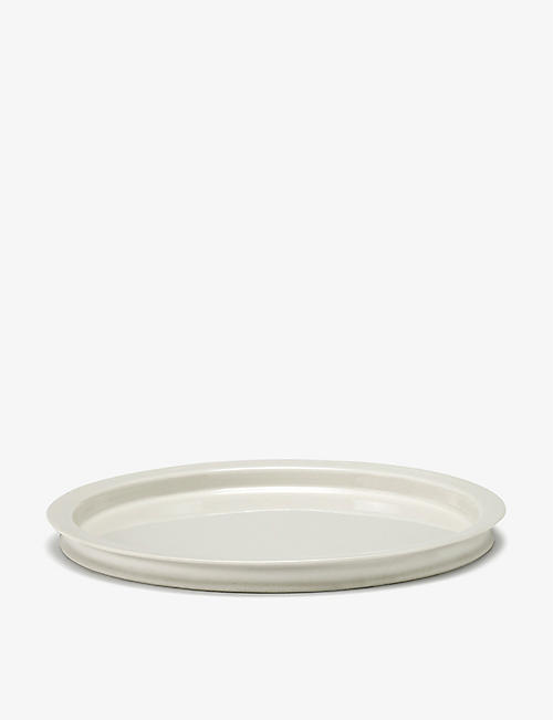 SERAX: Kelly Wearstler Dune medium porcelain plate set of two