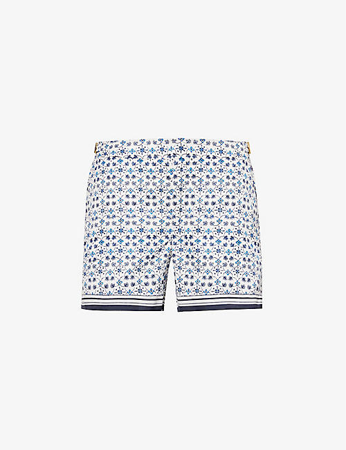 ORLEBAR BROWN: Setter floral-print swim shorts