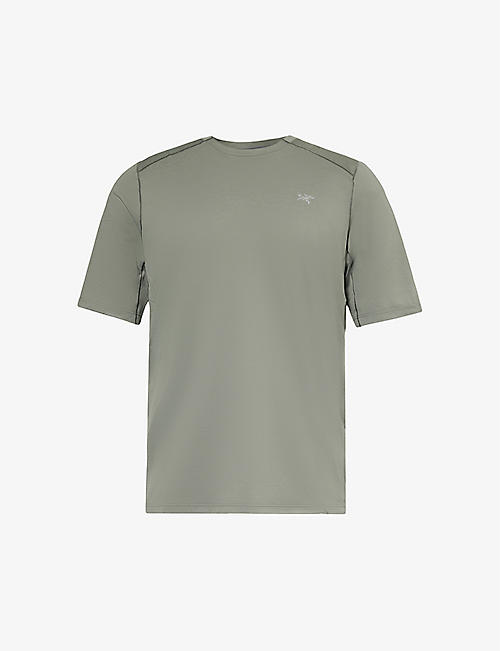 ARCTERYX: Cormac brand-print regular-fit woven T-shirt
