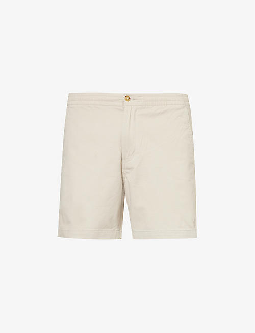 POLO RALPH LAUREN: Classic-fit brushed-twill stretch-cotton shorts