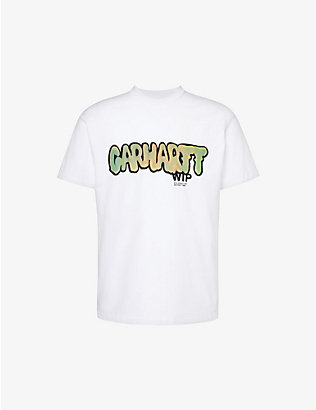 CARHARTT WIP: Drip graphic-print organic-cotton jersey T-shirt