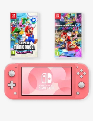 NINTENDO: Switch Lite Mario bundle