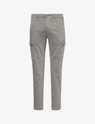 REPLAY: Jaan Hypercargos slim-fit tapered-leg stretch jeans