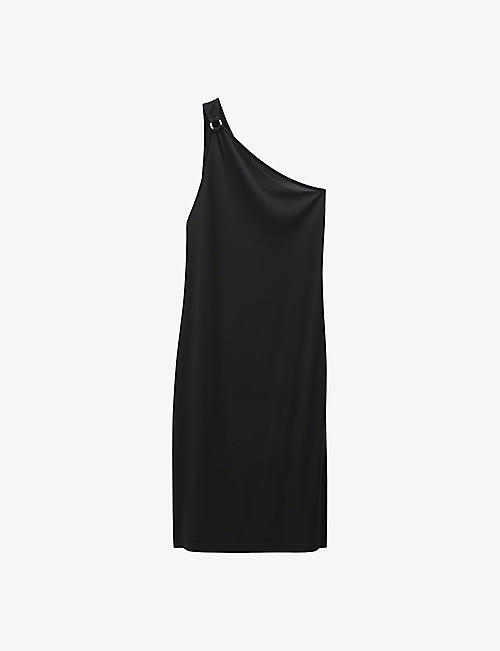 FILIPPA K: One-shoulder woven mini dress