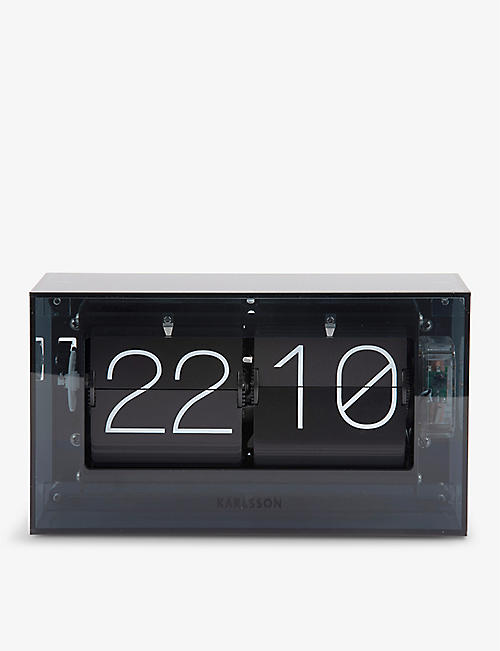 KARLSSON: Boxed silicone flip clock