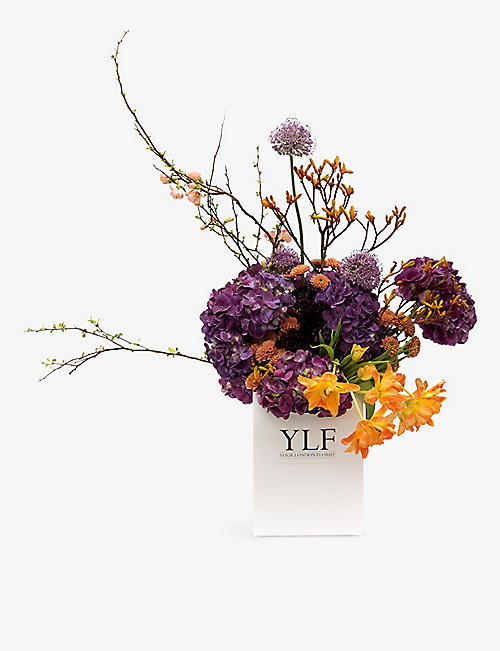 YOUR LONDON FLORIST: Purple Rain fresh flower and foliage bouquet