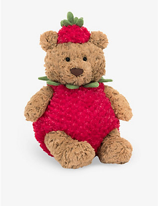 JELLYCAT: Bartholomew Bear Strawberry soft toy 26cm