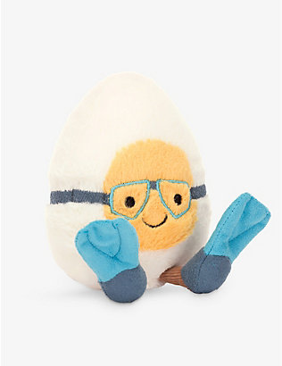 JELLYCAT: Amuseable Boiled Egg Scuba soft toy 14cm