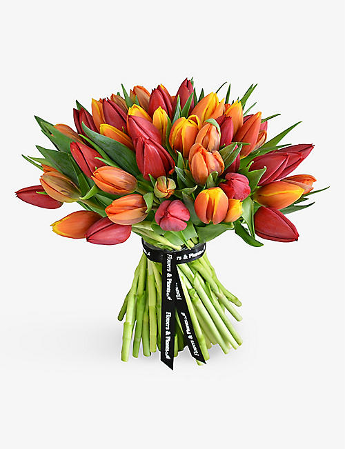 FLOWERS & PLANTS CO.: Mixed Tulips fresh flower bouquet
