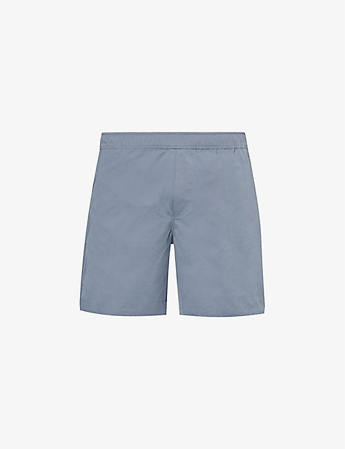 PAIGE: Roan regular-fit mid-rise woven shorts