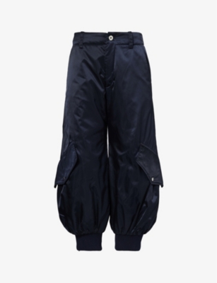 JW ANDERSON: Tapered-leg mid-rise shell trousers