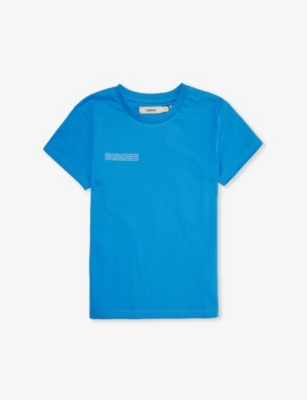 PANGAIA: 365 text-print cotton-jersey T-shirt 3-12 years