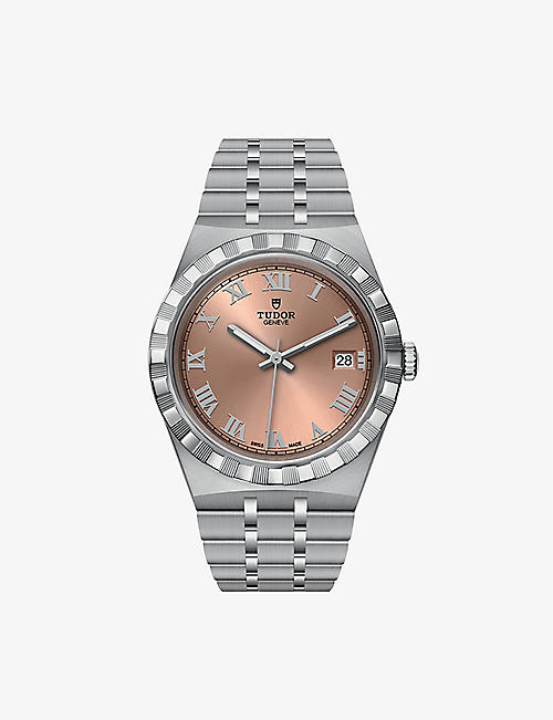 TUDOR: M28600-0011 Royal Date stainless-steel automatic watch