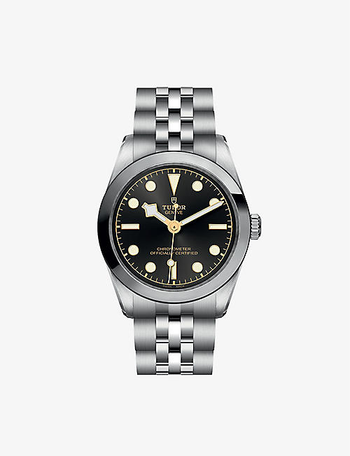TUDOR: M79600-0001 Black Bay 31 stainless-steel automatic watch