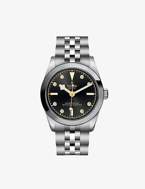 TUDOR: M79600-0004 Black Bay stainless-steel automatic watch