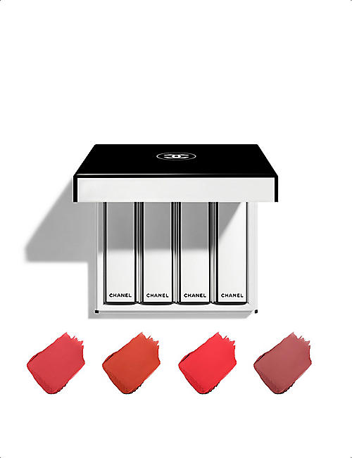 CHANEL: <strong>CHANEL ROUGE ALLURE VELVET NUIT BLANCHE SET LIMITED EDITION</strong> Set of 4 matte lip colours