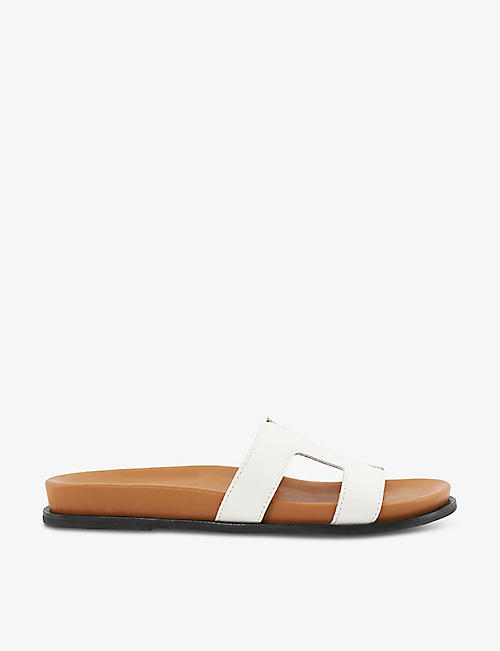 DUNE: Loupa DD-strap leather sandals