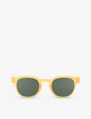 IZIPIZI: #c square-frame acetate sunglasses