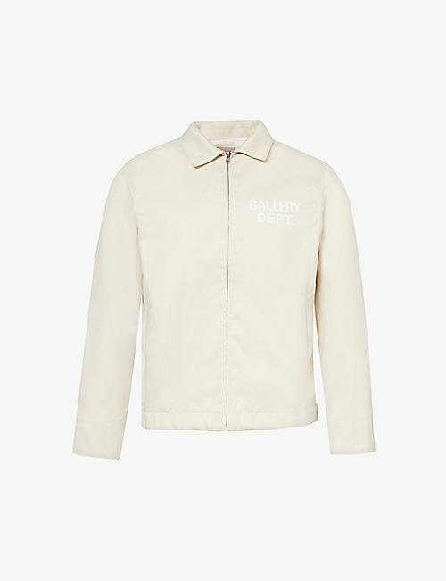 GALLERY DEPT: Montecito brand-print cotton jacket