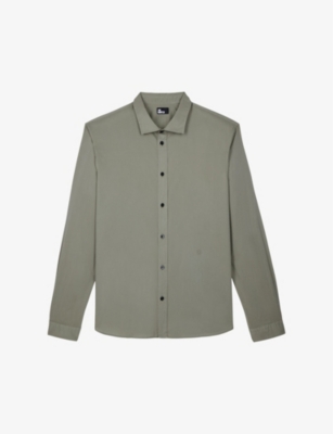 THE KOOPLES: Classic-collar regular-fit cotton-voile shirt