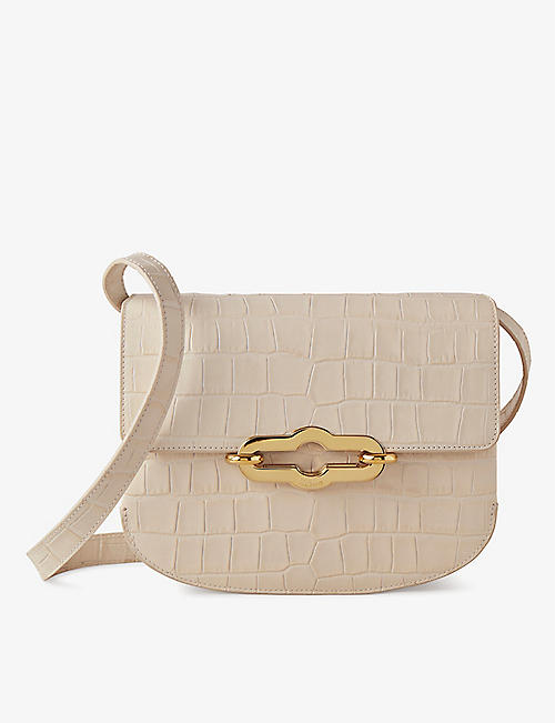 MULBERRY: Pimlico croc-embossed leather cross-body bag