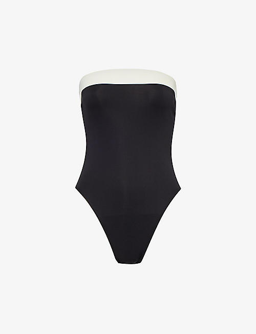 AWAY THAT DAY: Monte Carlo strapless swimsuit