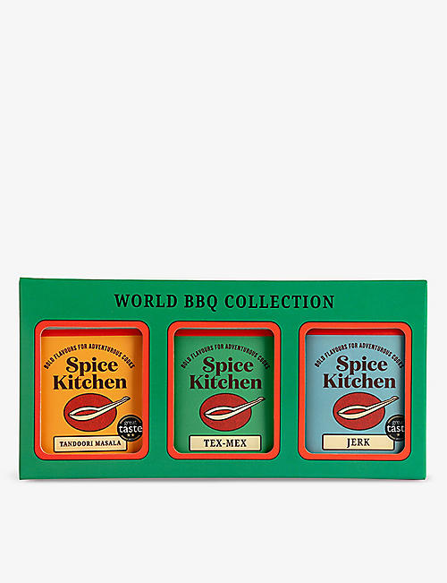 SPICE KITCHEN: Spice Kitchen Trio BBQ Collection 240g