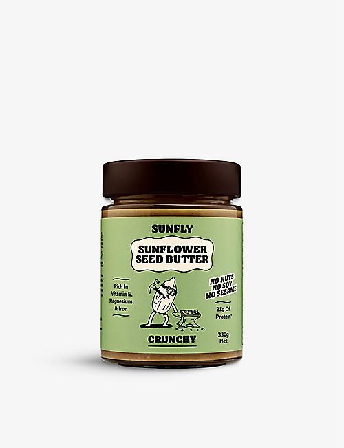 SUNFLY: Sunfly Crunchy sunflower seed butter 330g