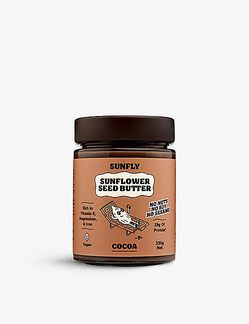 SUNFLY: Sunfly Cocoa sunflower seed butter 330g
