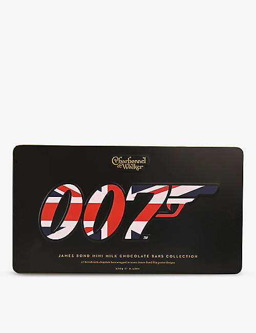 CHARBONNEL ET WALKER: James Bond mini milk chocolate bars collection 270g