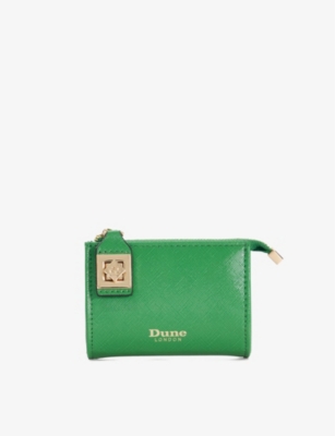 DUNE: Koined turnlock faux-leather cardholder