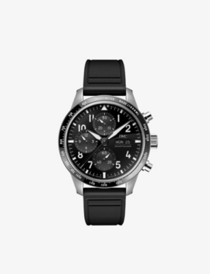 IWC SCHAFFHAUSEN: IW388305 Pilot's Performance Chronograph titanium and rubber automatic watch