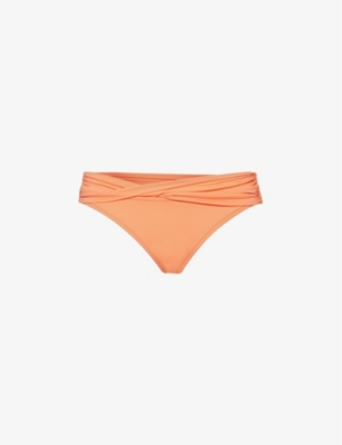 SEAFOLLY: Collective Twist recycled-nylon bikini briefs