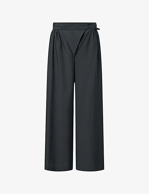 NUE NOTES: Baltharzar tailored mid-rise stretch-woven trousers