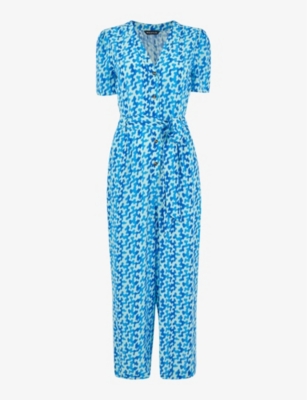 WHISTLES: Hazy Coral woven jumpsuit