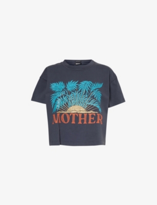 MOTHER: The Grab Bag cotton-jersey T-shirt