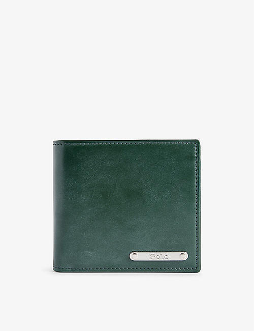 POLO RALPH LAUREN: Polo Ralph Lauren x Wimbledon leather wallet and bristle brush set
