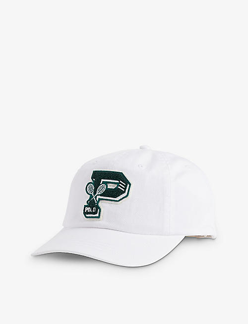 POLO RALPH LAUREN: Polo Ralph Lauren x Wimbledon logo-patch cotton-twill baseball cap