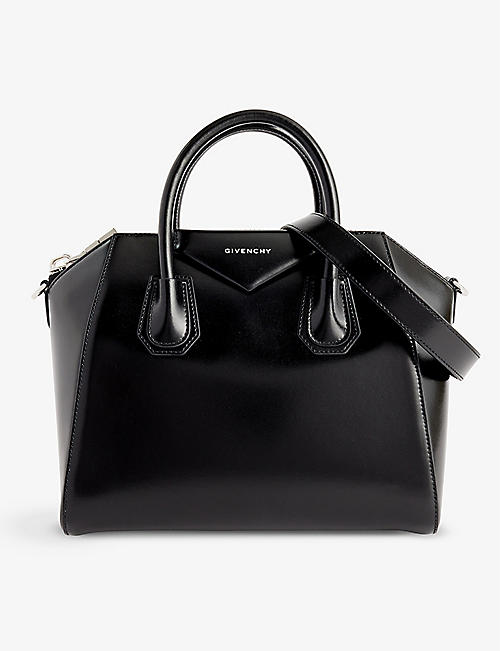 GIVENCHY: Antigona small leather top-handle bag