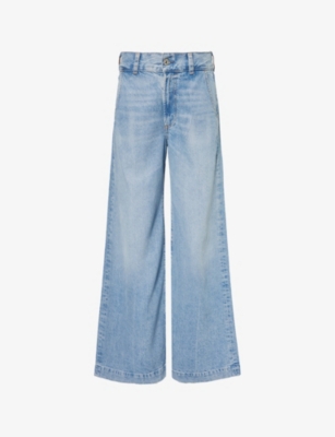 CITIZENS OF HUMANITY: Beverly wide-leg high-rise stretch-denim jeans