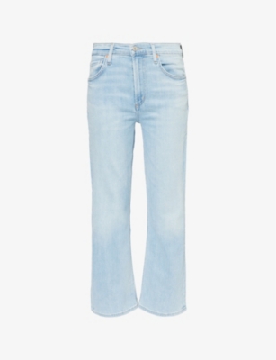 CITIZENS OF HUMANITY: Isola high-rise bootcut stretch-denim jeans