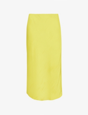 SAMSOE SAMSOE: Agneta mid-rise recycled-polyester midi skirt
