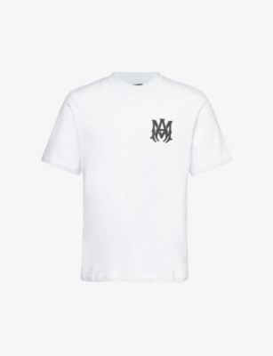AMIRI: Brand-embellished crewneck cotton-jersey T-shirt