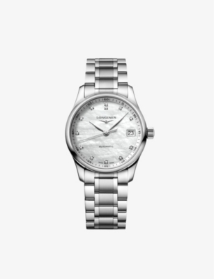 LONGINES: L23574876 Master Collection stainless-steel automatic watch